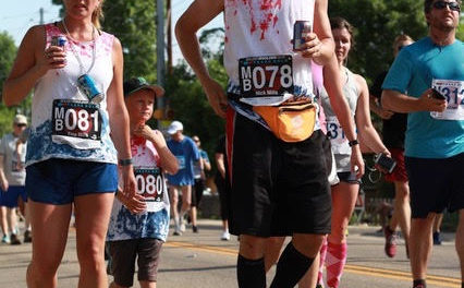 Spotted at the Bolder Boulder!