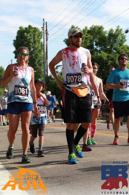 Spotted at the Bolder Boulder!